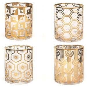 Art Deco Old Fashioned Glasses